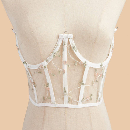 CWABE0981_COMMUTER EMBROIDERY WAIST AND BUST SLIM WAIST BELT