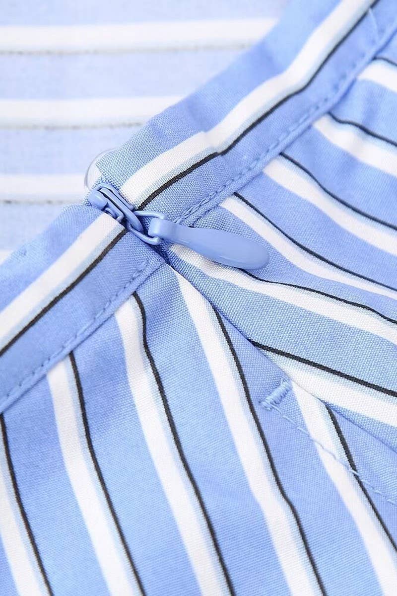 CWBMS0165_HIGH WAIST A-LINE POPLIN SKIRT