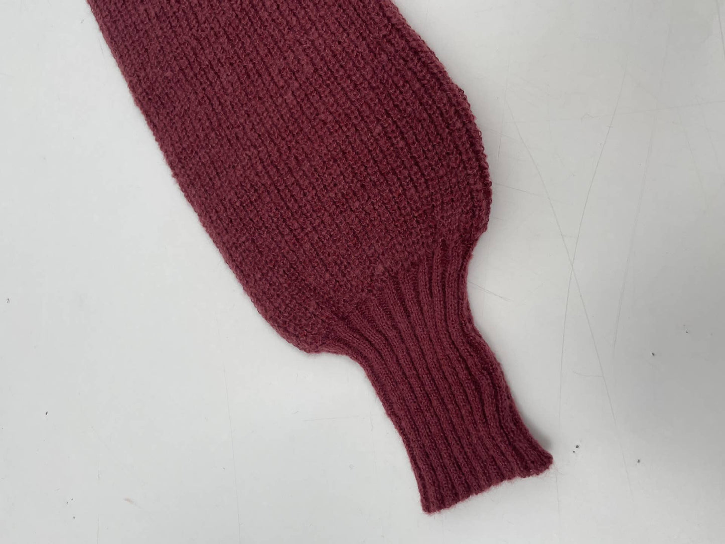 V-neck laid-back versatile knitted cardigan