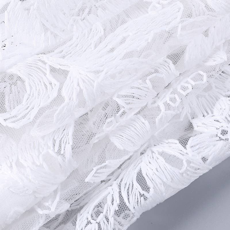 Sheer Lace Patchwork Cami Top