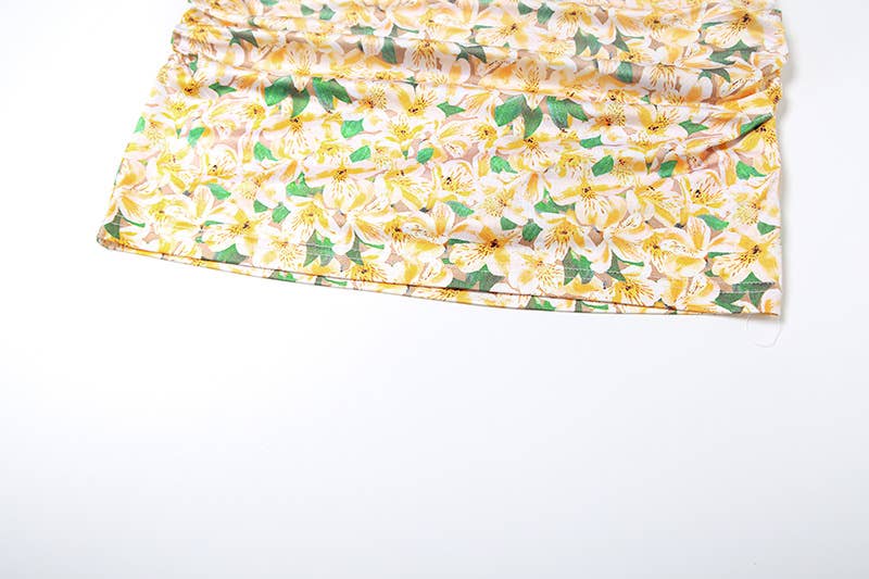 Sexy Halter Crop Top and Bodycon Skirt Set