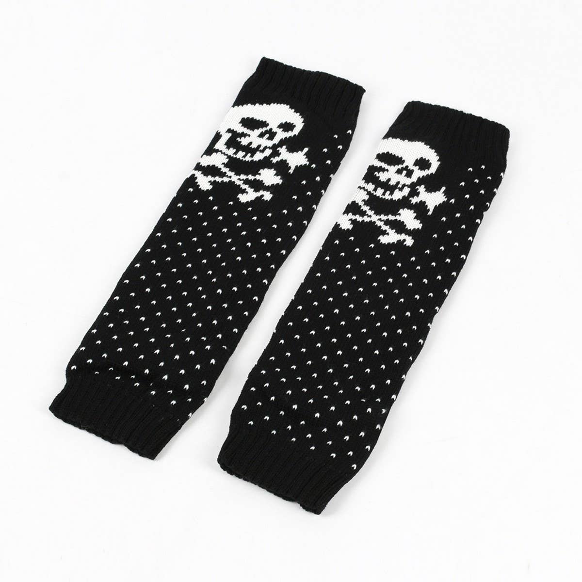 CWMS02683_HALLOWEEN  KNIT BOOT CUFFS LEG WARMERS