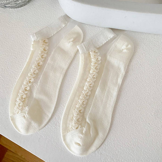 WOMEN CASUAL THIN SHORT SOCKS