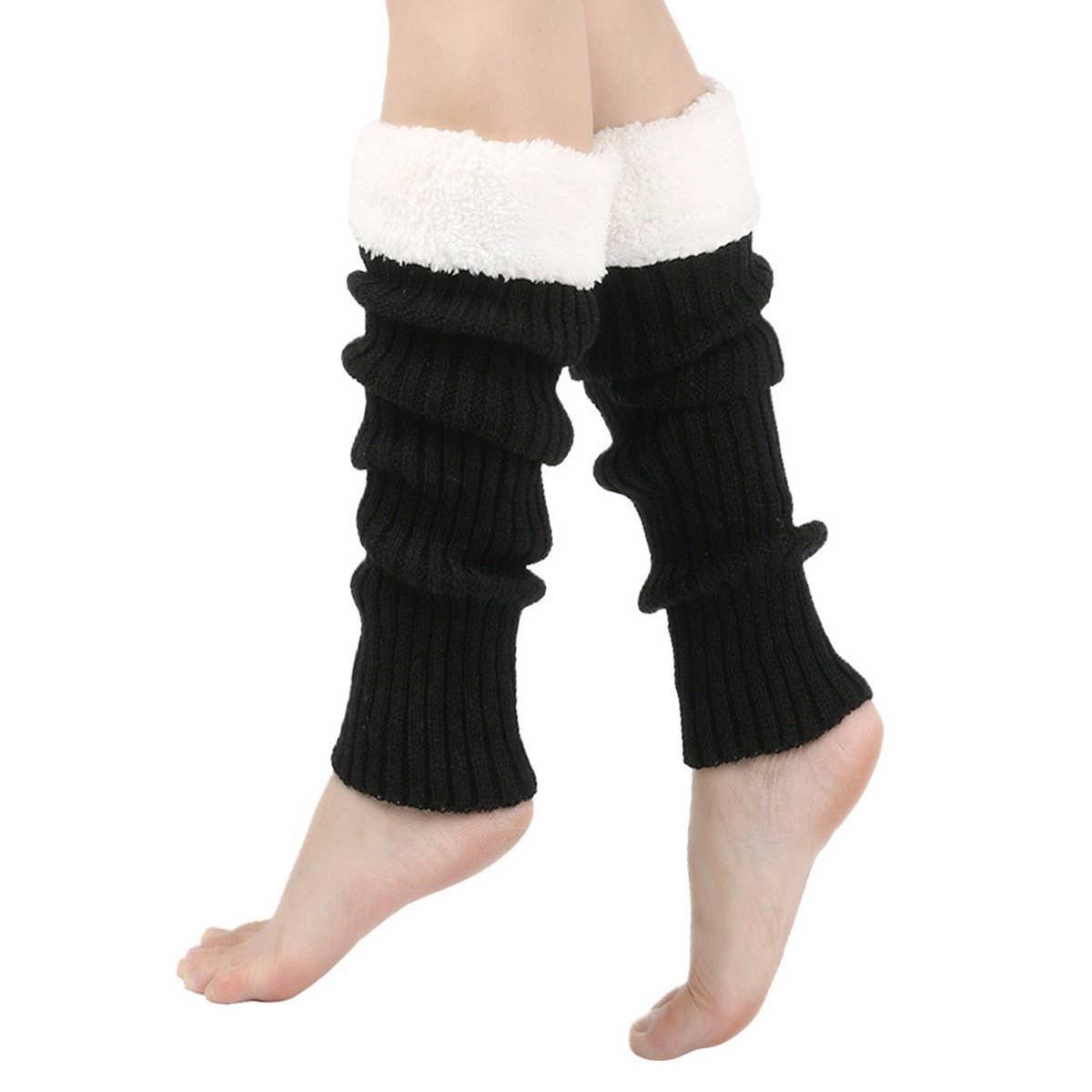 CWMM10089_COZY LEG WARMERS &AMP FOOT FOR CHRISTMAS