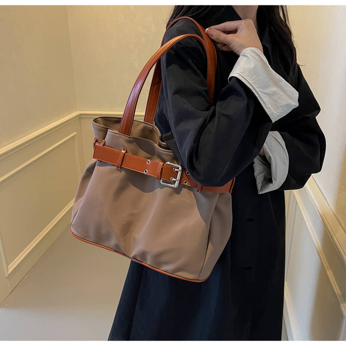 2024 NEW CASUAL LIGHTWEIGHT SIMPLE BUCKET BAG_CWAB3284