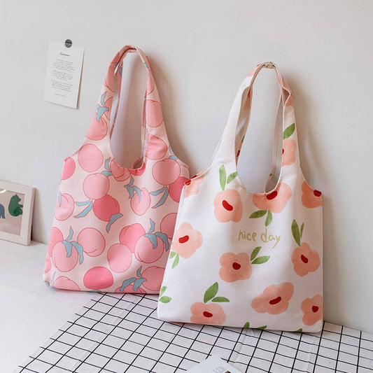 Original Printed Canvas Tote Bag for Women_CWAB5631