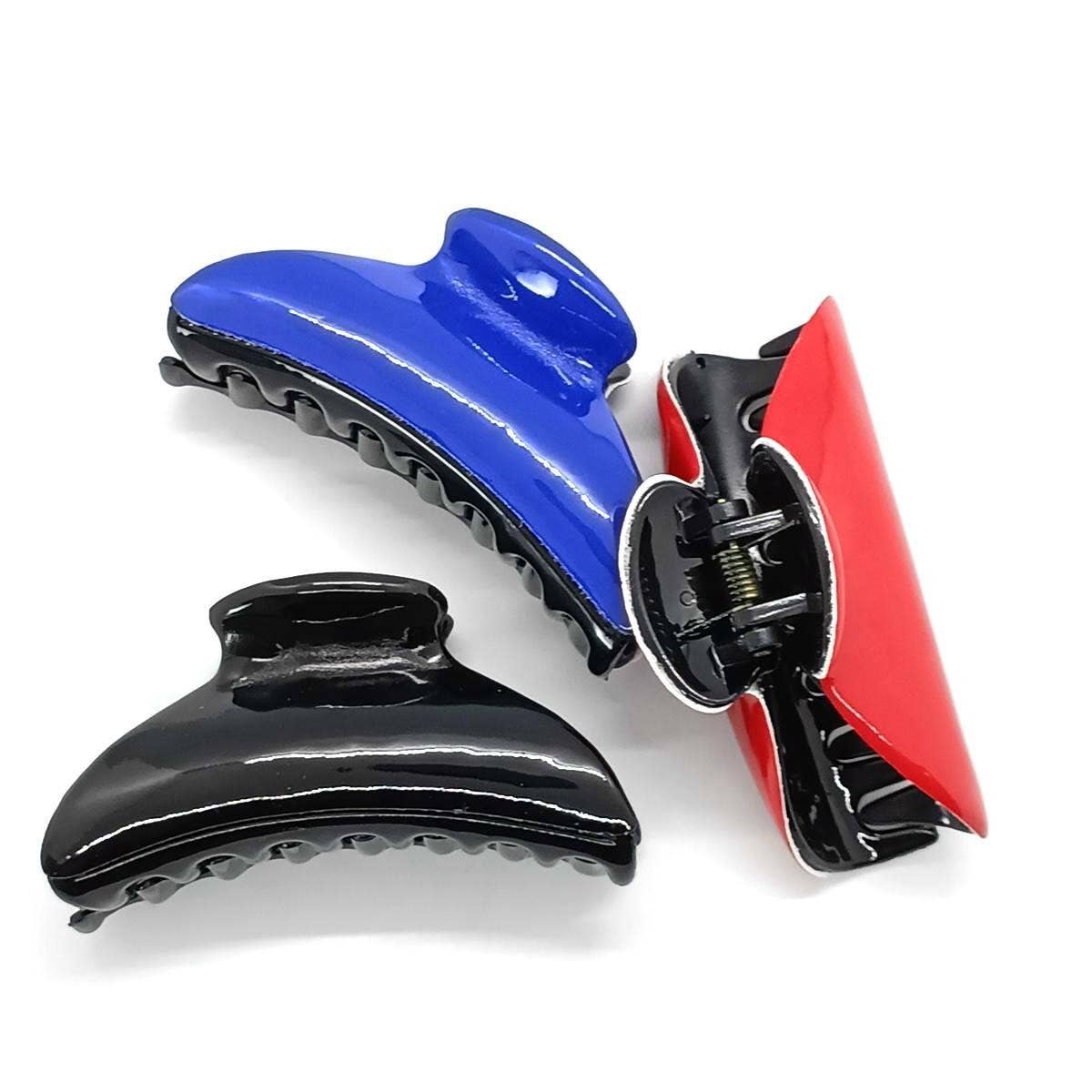 Fresh Sweet Mirror PU Patent Hair Claw