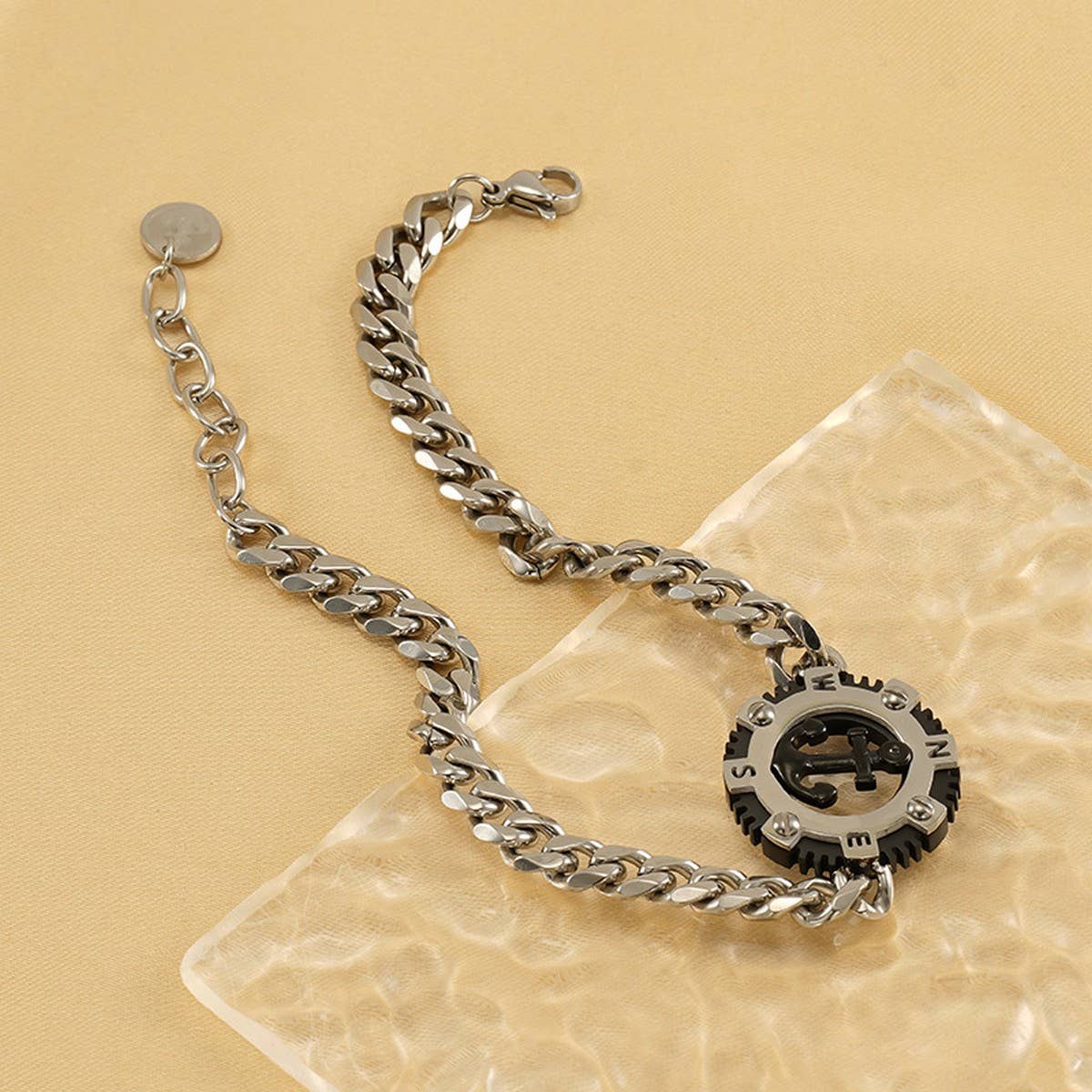 Fashion personality round anchor bracelet