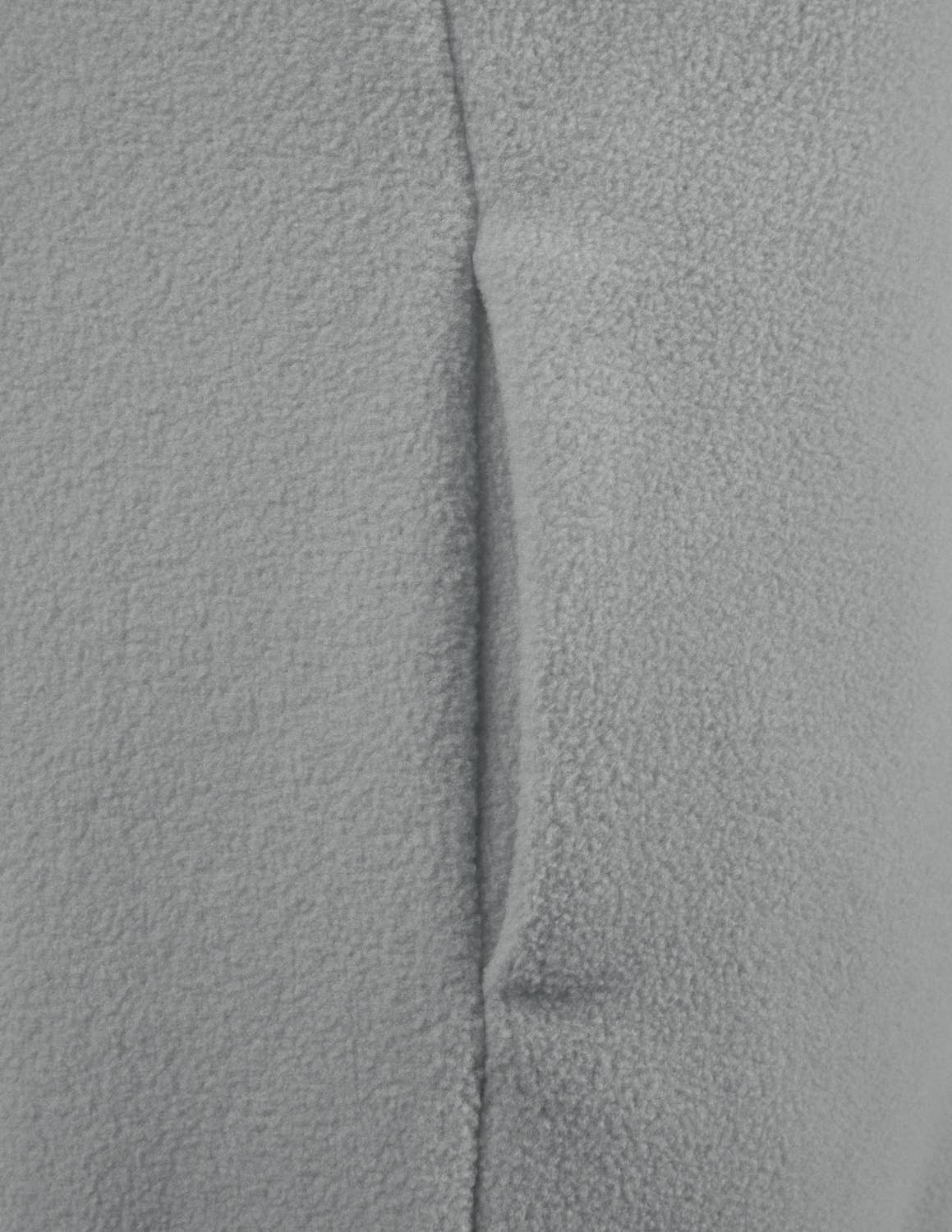 CWOJA693_Long Sleeve Full-Zip Thermal Basic Fleece Jacket