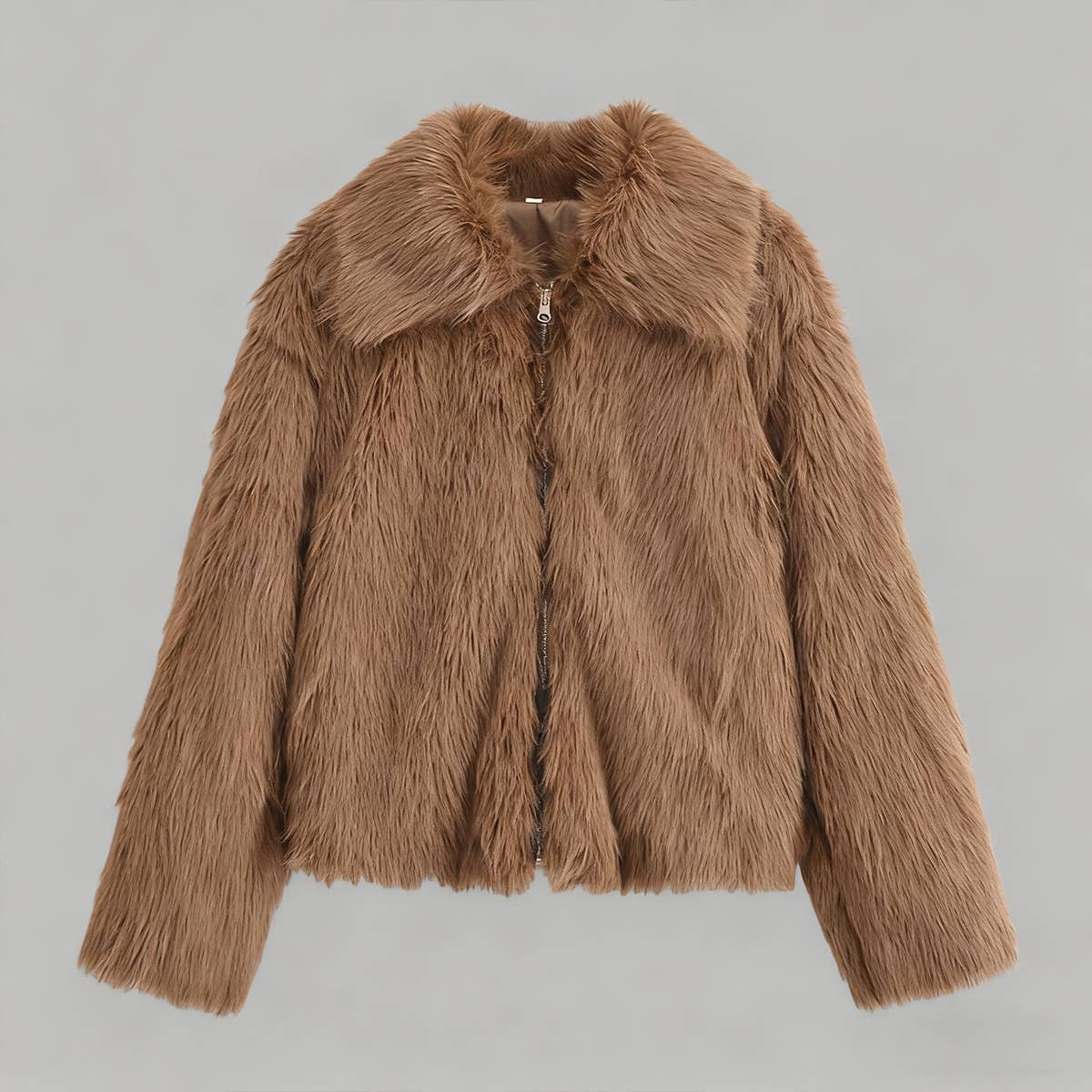 Transparent hard gauze pilot jacket coat