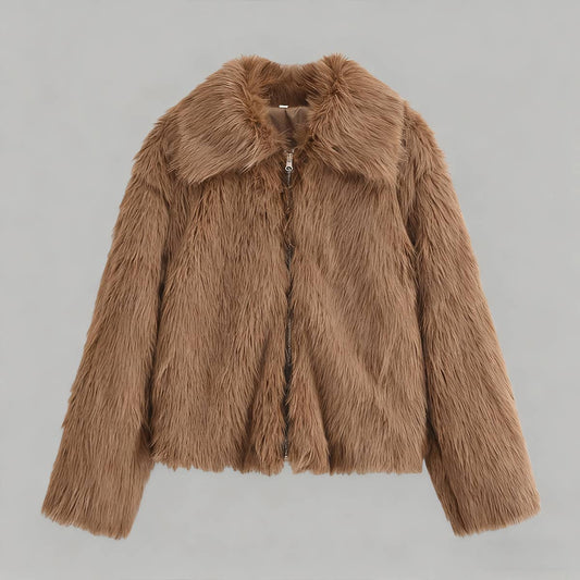 Transparent hard gauze pilot jacket coat