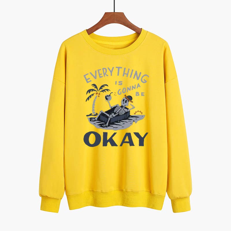 EVERY THING IS GONNA BE OKAY Halloween hoodie