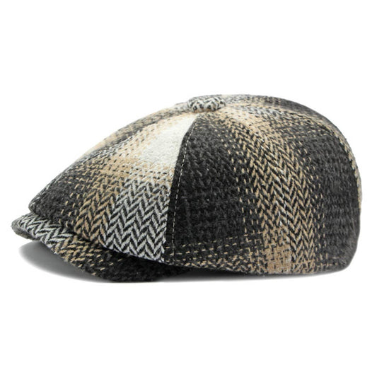 NEW FALL AND WINTER ALL-MATCH FLAT CAP_CWAH1911