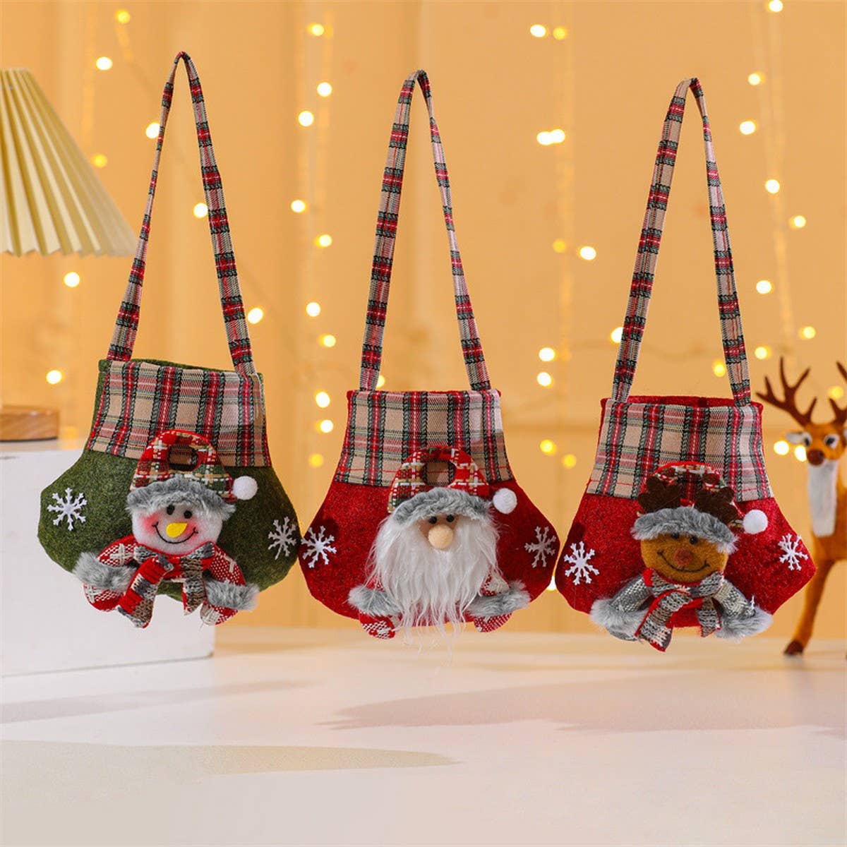 NEW CARTOON CHRISTMAS CANDY BAG GIFT BAG