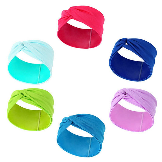 CWAHA6416_FASHION WIDE KNOTTED CROSS HEADBAND