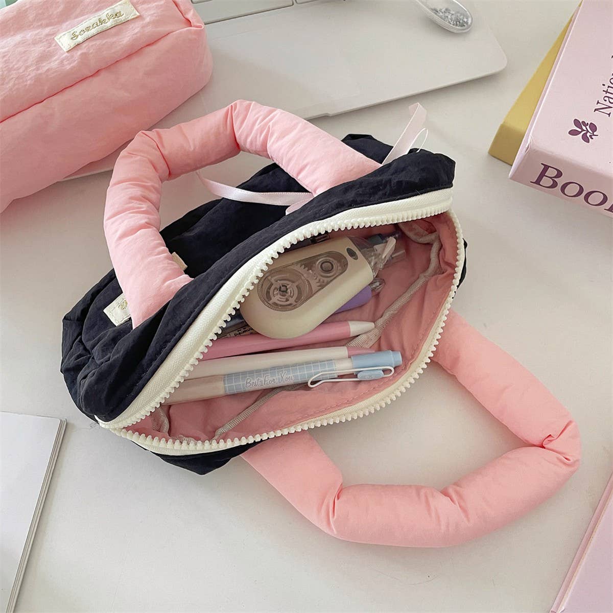 CWAB5809_SMALL FRESH SOFT LARGE CAPACITY HANDBAG