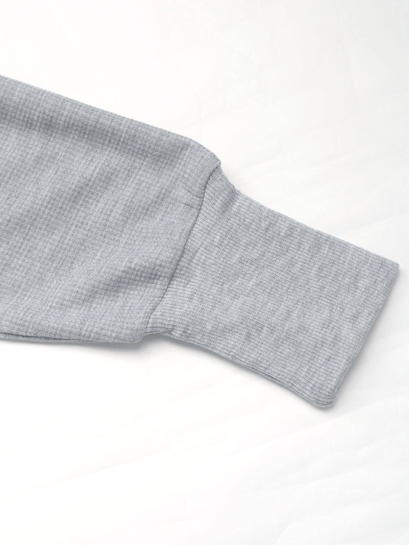 V-NECK SOLID COLOR WOMEN CASUAL ALL-MATCH HOODIE