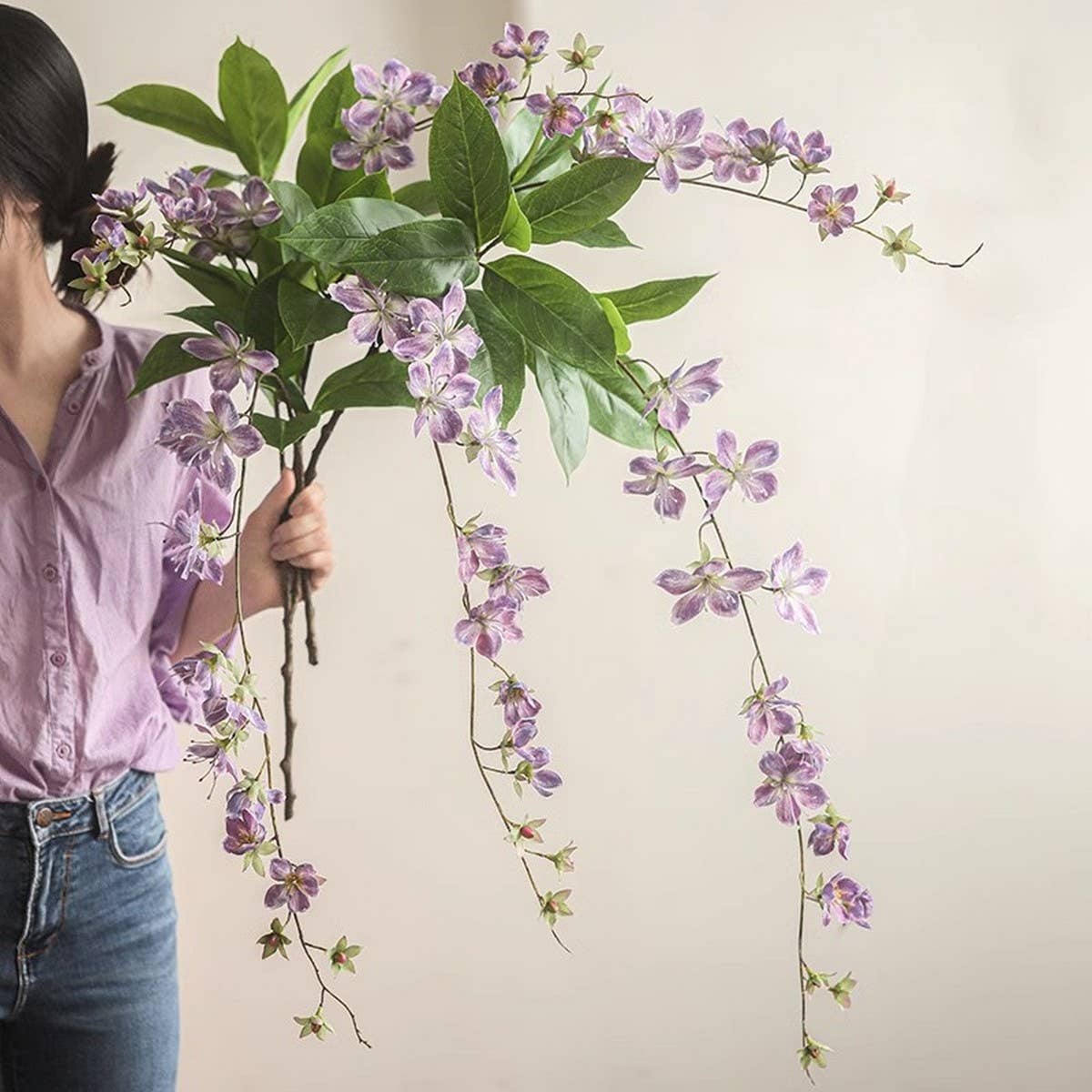 Weeping Begonia Artificial Hanging Flower