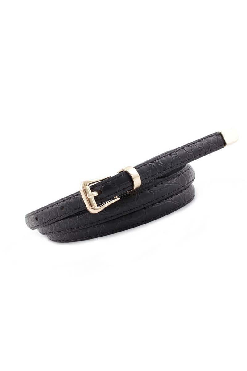 PATTERNED DANDY SLIM BELT_CWABE0077