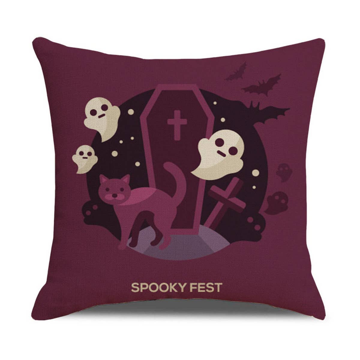 HOME FURNISHINGS NEW HALLOWEEN PILLOWCASE