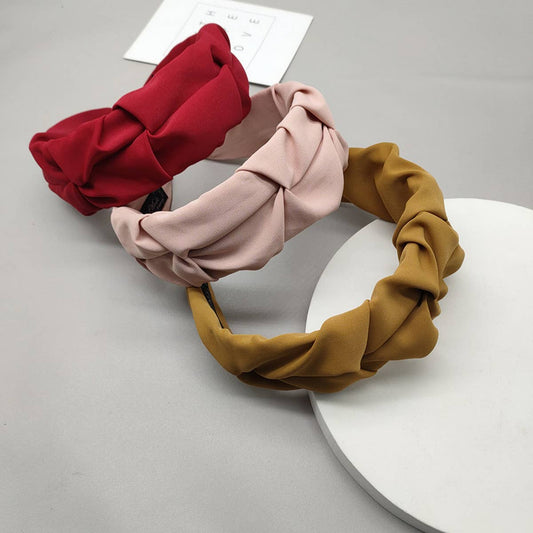 SIMPLE AND FRESH PLEATED HEADBAND