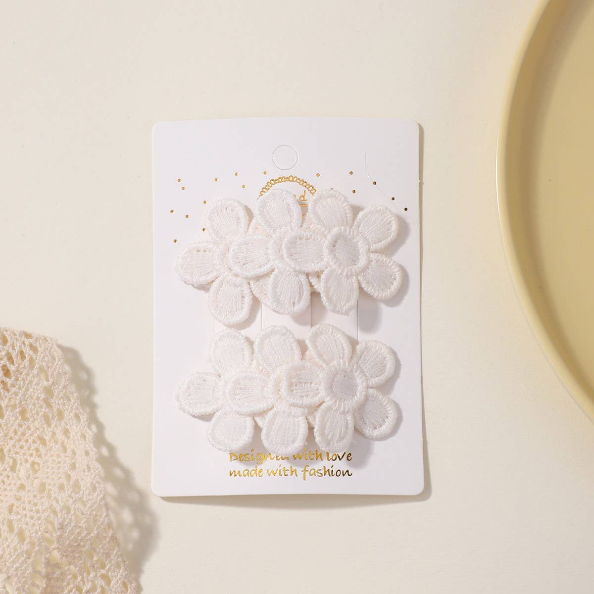 Baby Fabric Bow BB Clip Set ??Gentle on Hair_CWAHA6713