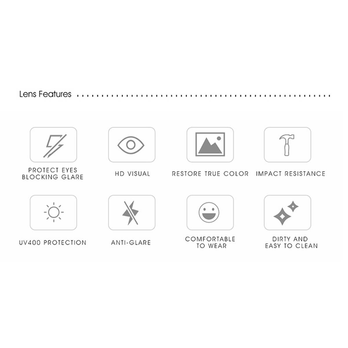 LARGE FRAME POLYGONAL FUTURISTIC TECHNOLOGY GLASSE