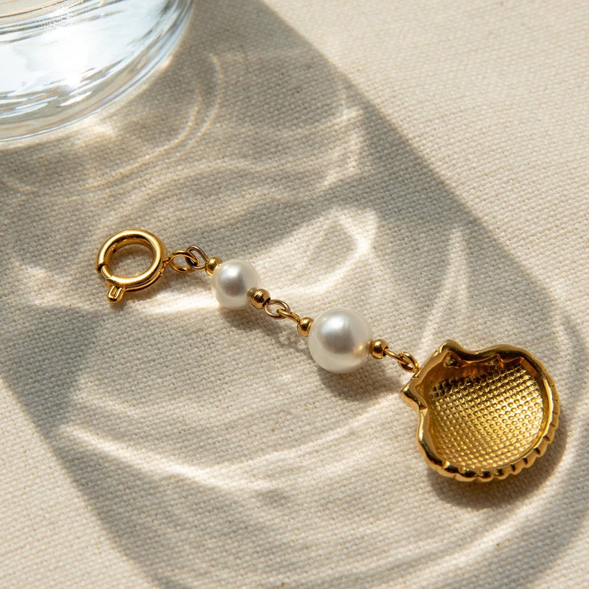 BIKINI STAINLESS STEEL PEARL SHELL PENDANT_CWMM4680