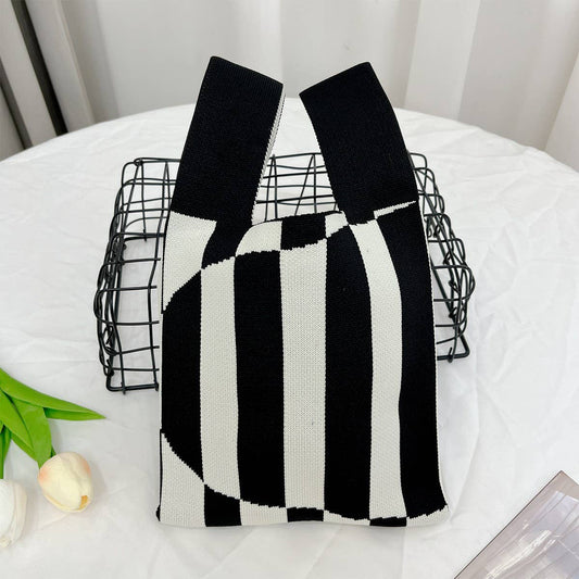 CWMM10403_CASUAL KNIT HANDBAG FOR WOMEN