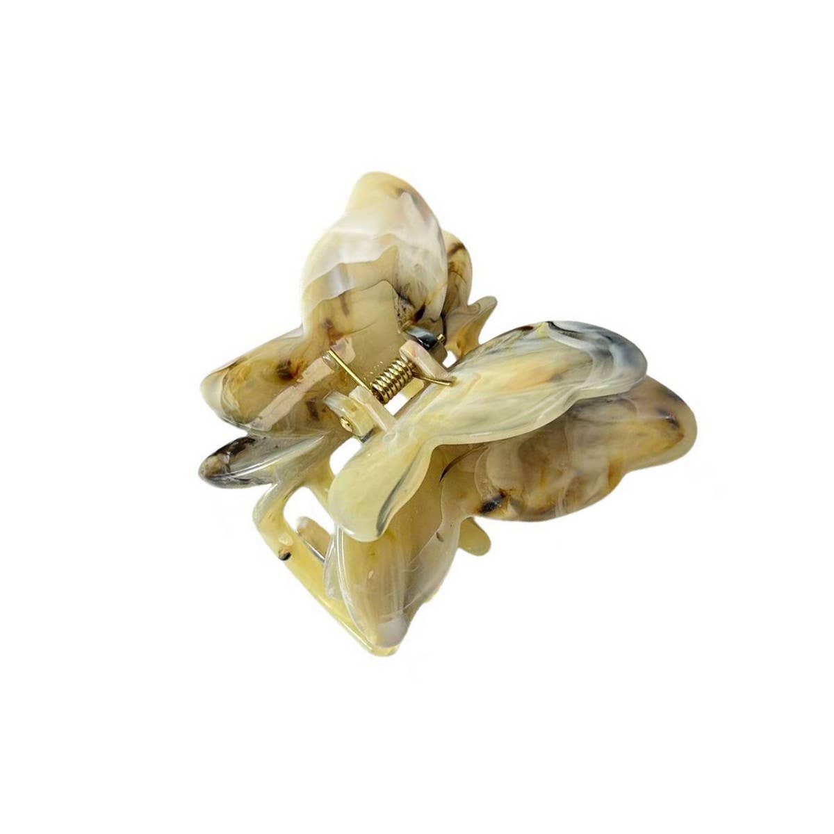 Ink Butterfly Claw Clip Elegant Hair Accessory