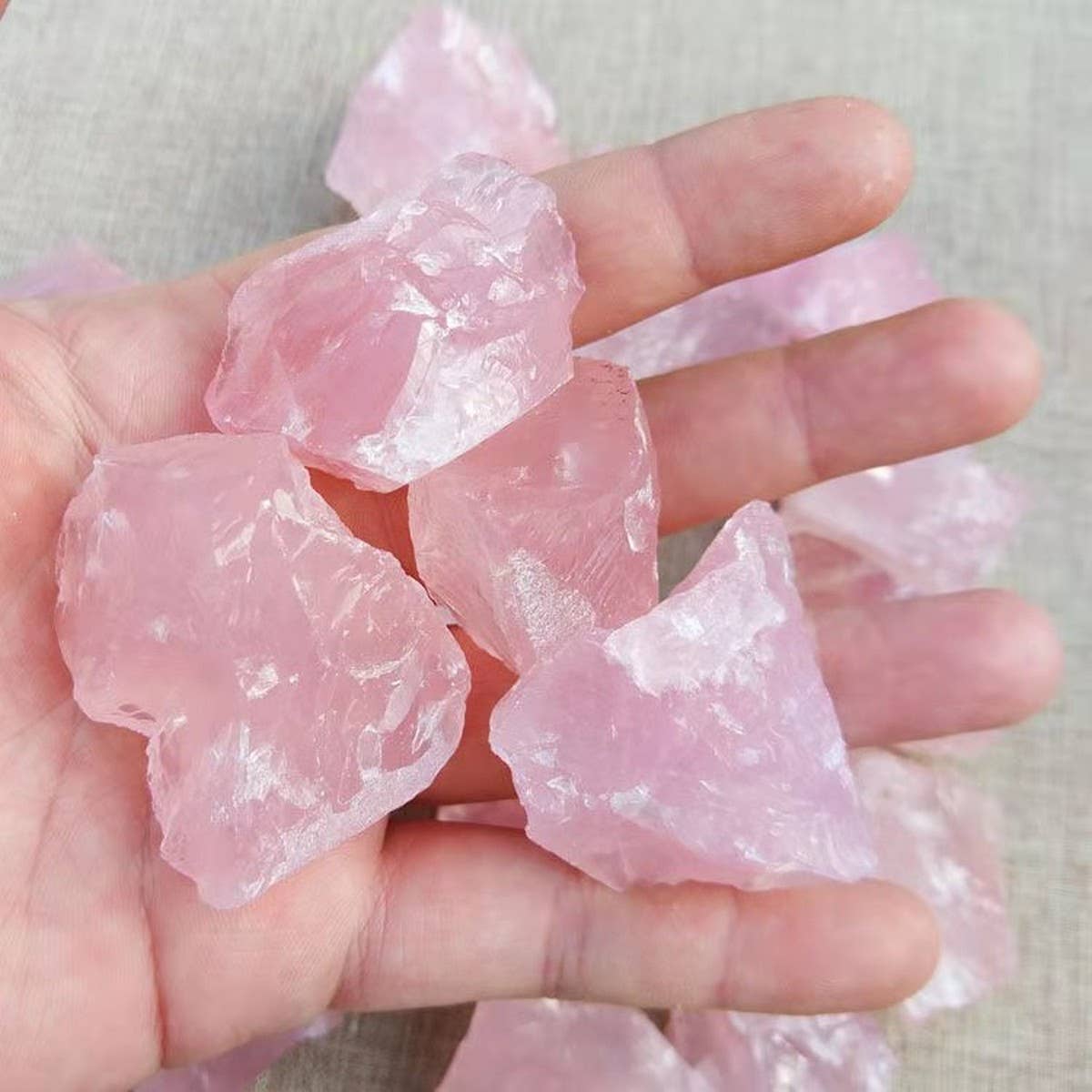 Natural Rose Quartz Aroma Stones 1kg