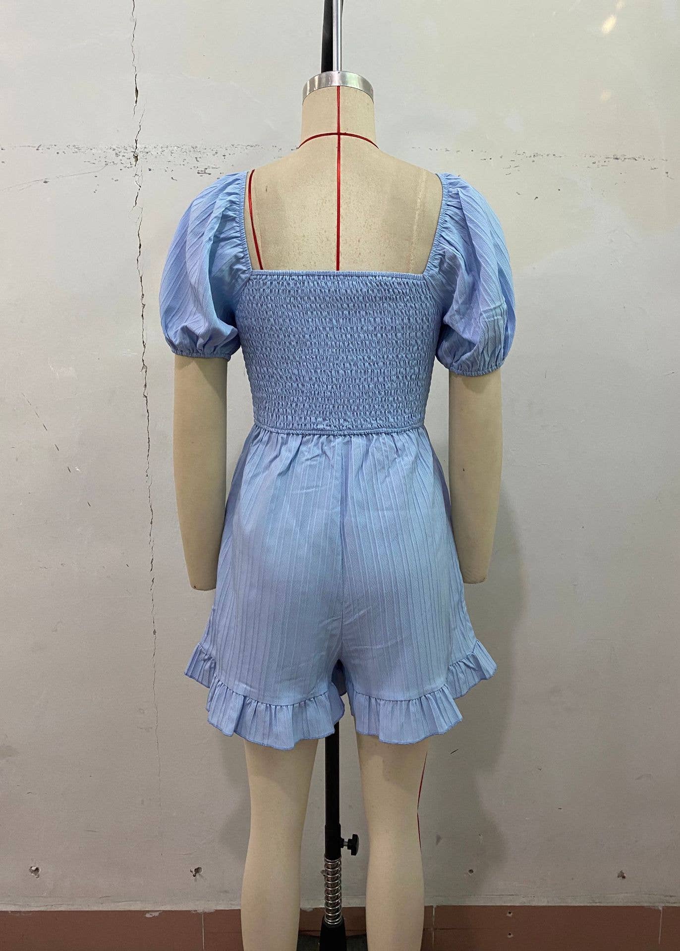 LAN party brought the pure color on jumpsuits