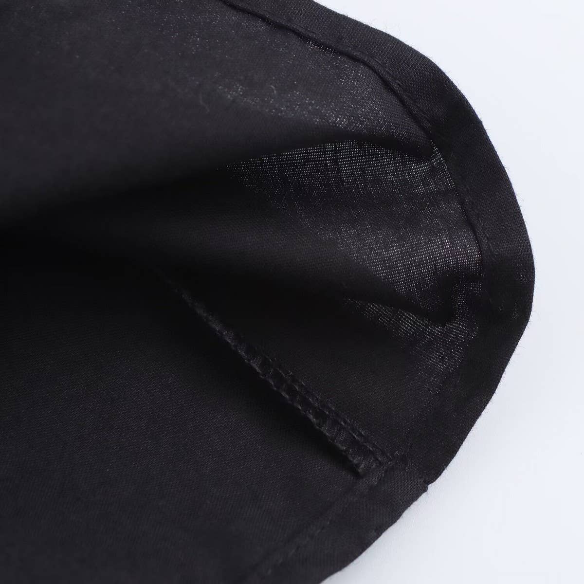 Solid Color V-Neck Halter Patchwork Dress_CWDHL0984