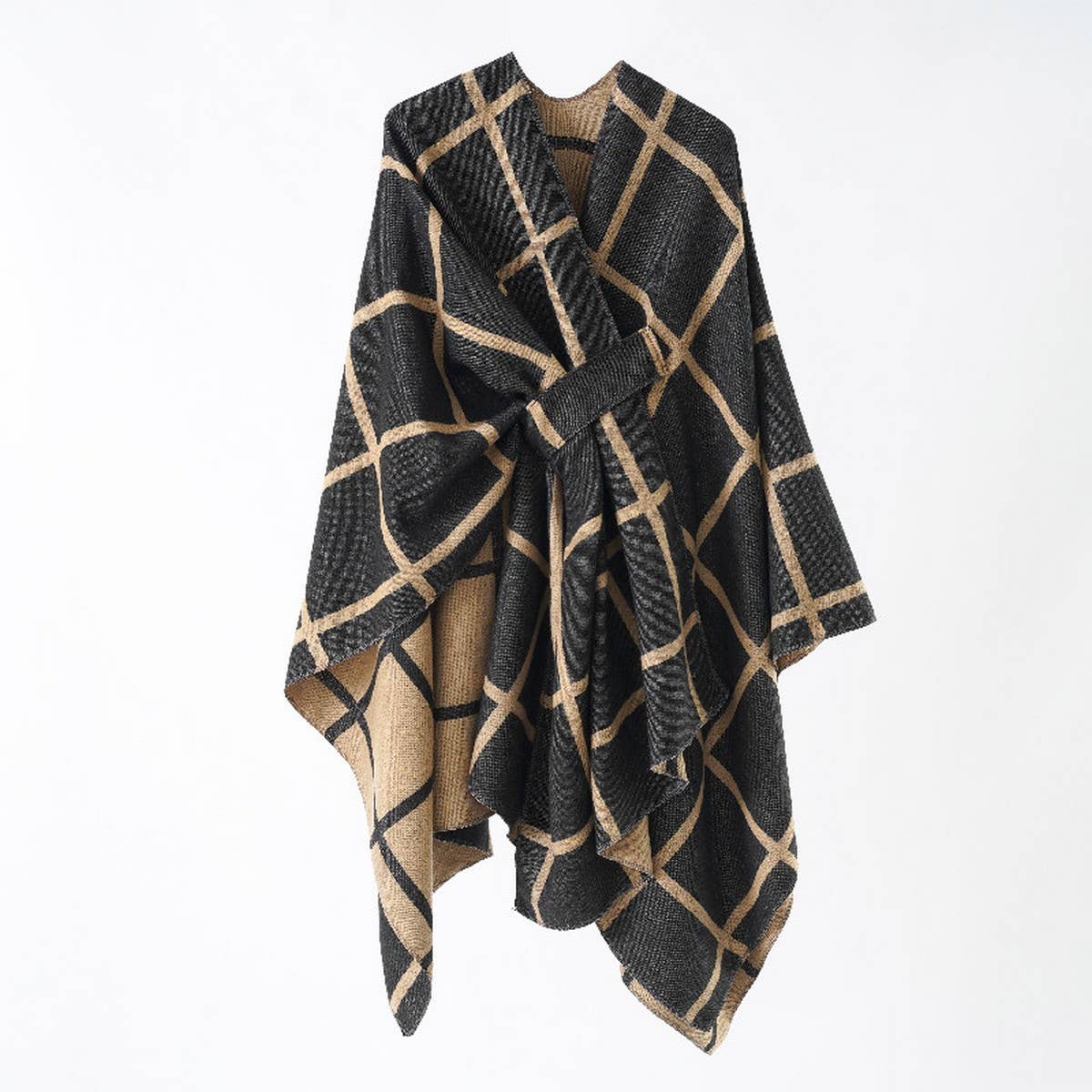 NEW FASHION SHAWL PLAID DUAL-PURPOSE SIMPLE SHAWL