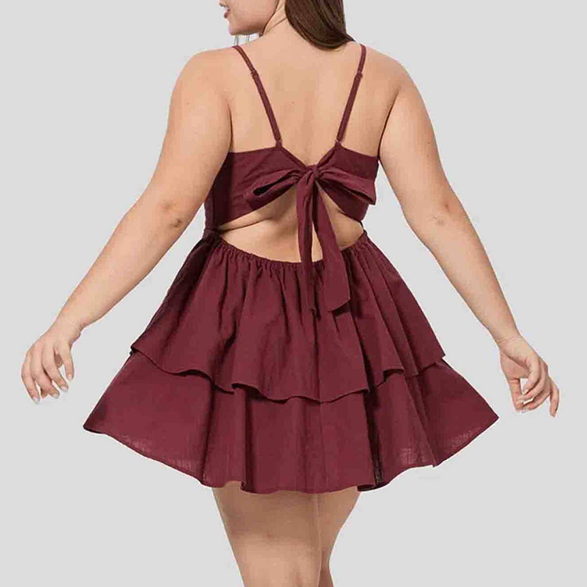 Sexy Backless Mini Dress ? Spaghetti Strap