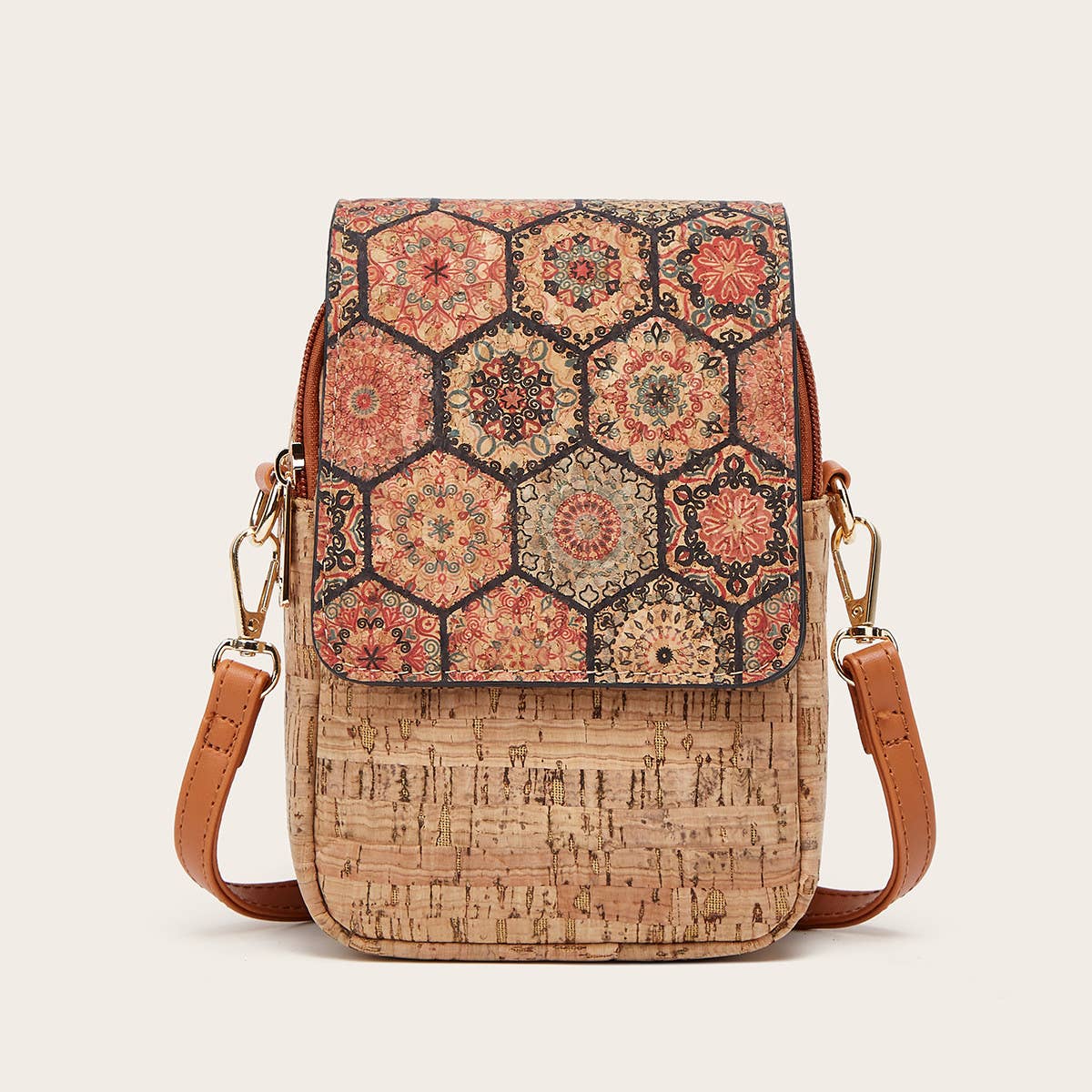 VINTAGE COIN PURSE MULTI-LAYER SHOULDER BAG_CWAB2645