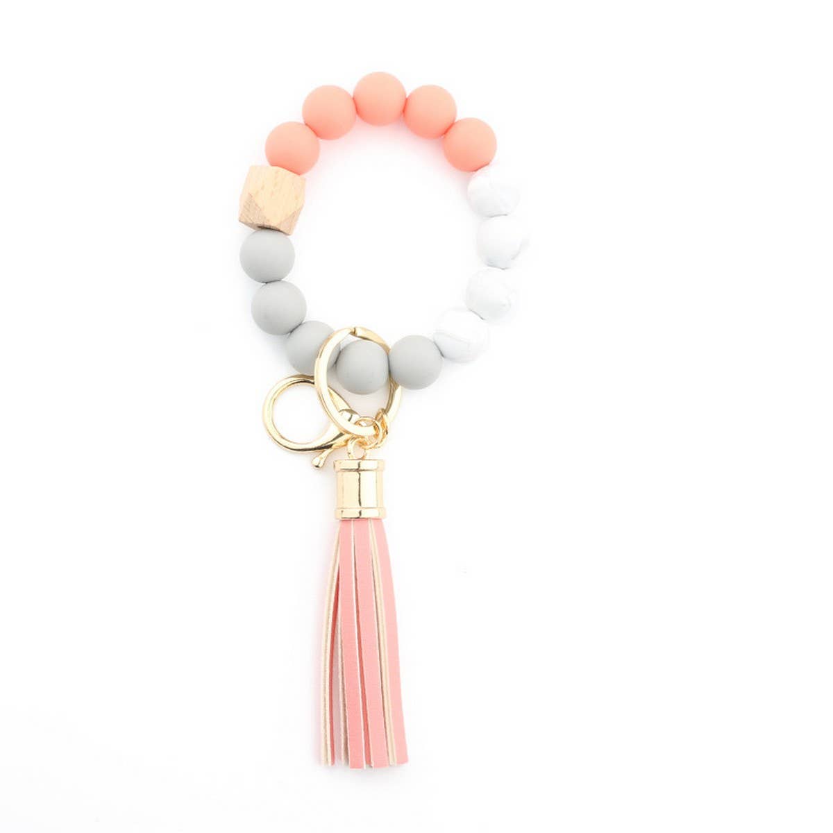 COLORFUL KEYCHAIN TASSEL BRACELET