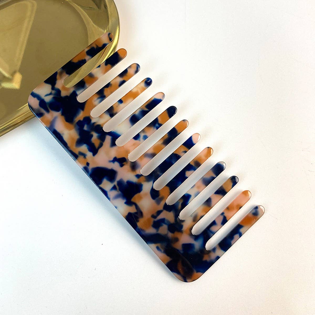 Tortoiseshell Acetate Comb Vintage Anti-Static