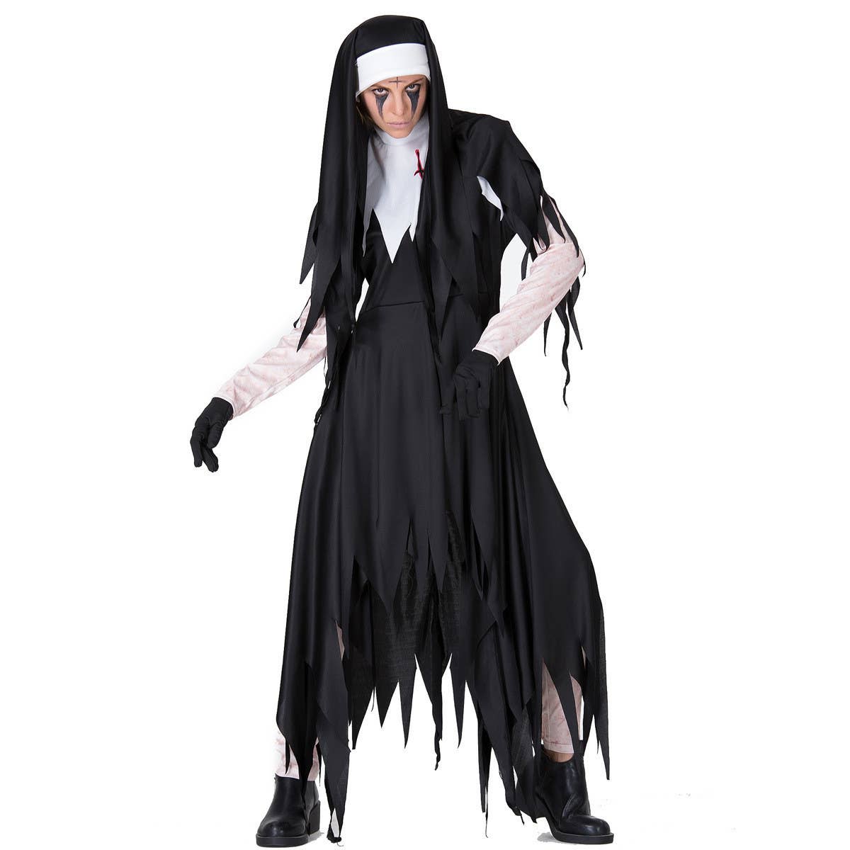 HALLOWEEN HORROR BLOODY NUN COSTUME