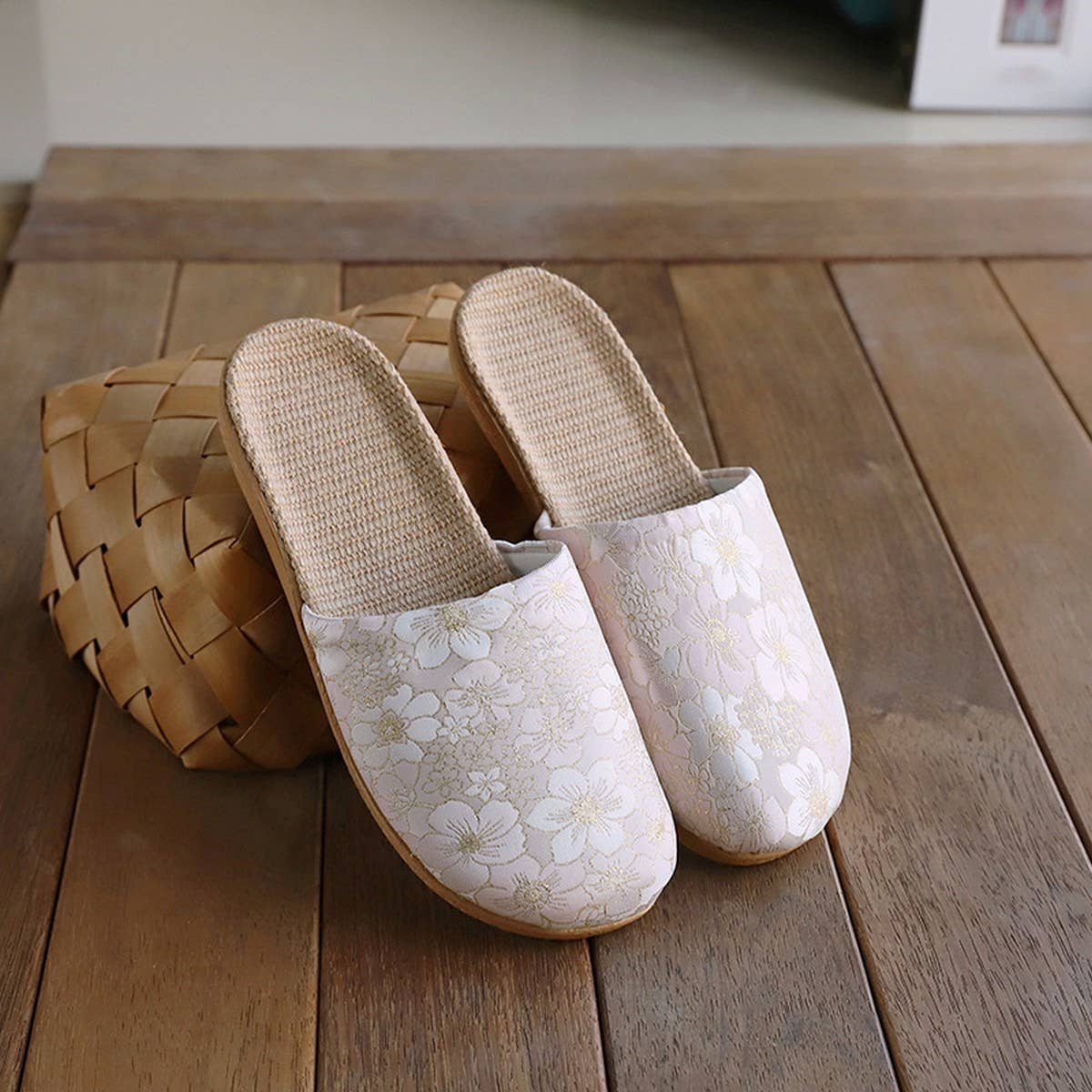 Breathable Linen Closed-Toe Home Slippers_CWSHF0178