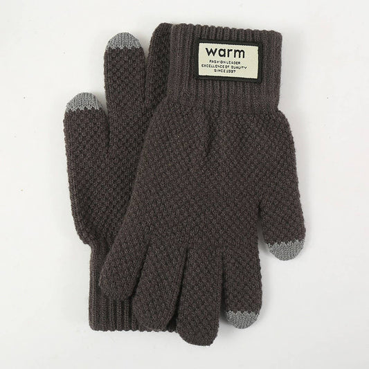 CYCLING WARM MEN'S WINDPROOF TOUCH SCREEN GLOVES_CWAG0148