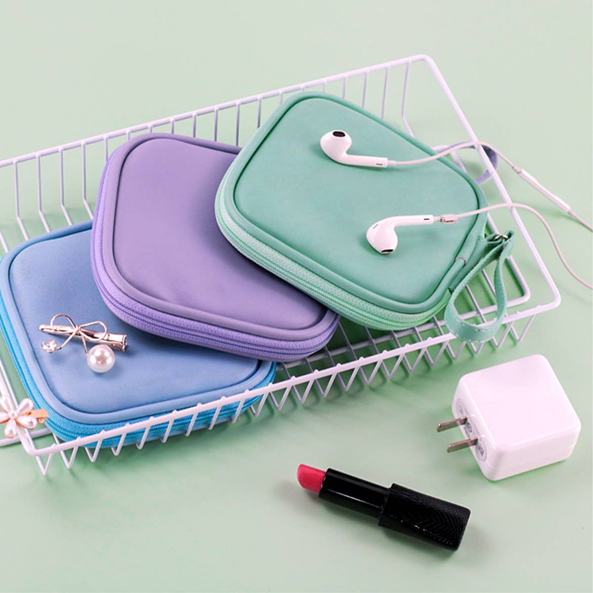 MODERN MINIMALIST PORTABLE STORAGE MAKEUP BAG_CWAB1424