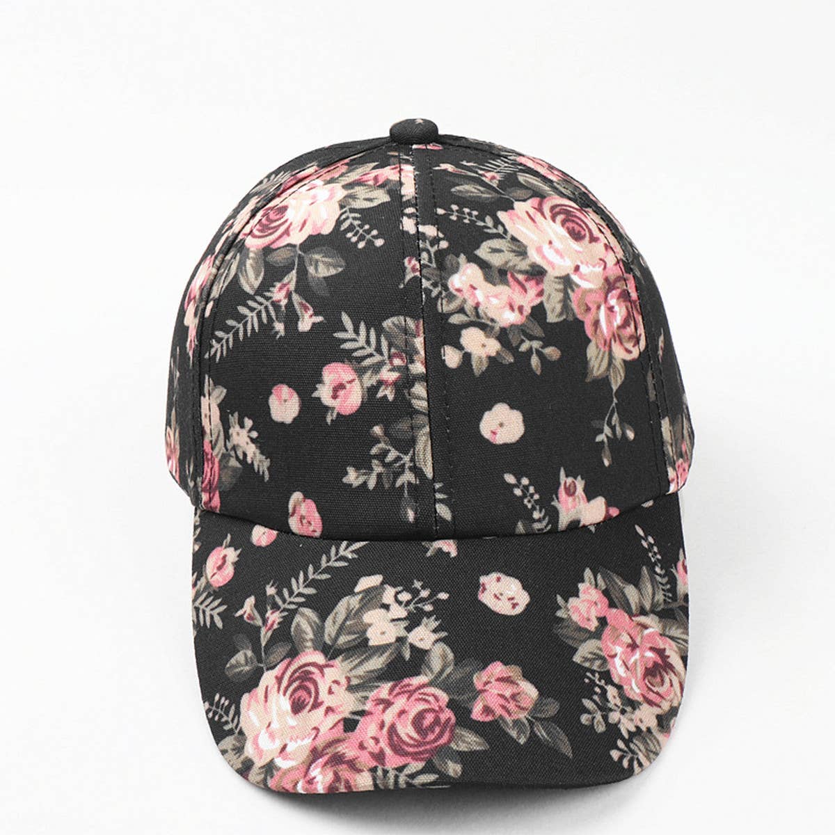 Floral Baseball Cap - Women's Boho Print CWAH1143