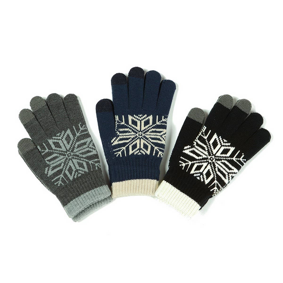 CWAG00575_UNISEX WINTER REINDEER OUTDOOR WARM GLOVES