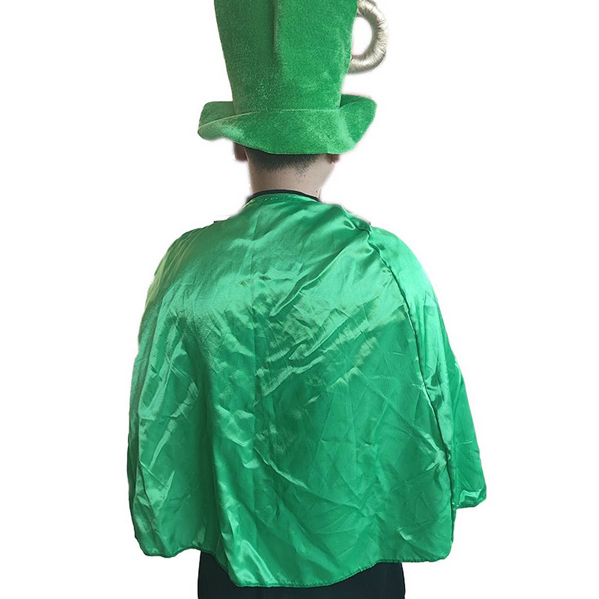 CWMM9612_IRISH ST. PATRICK'S DAY GREEN CAPE