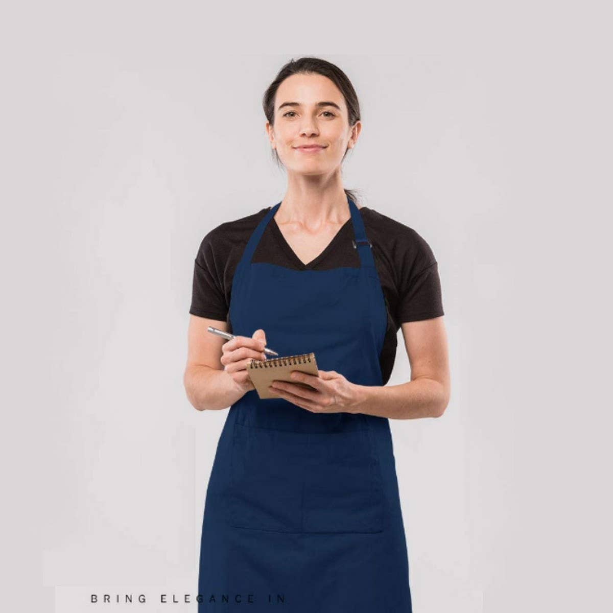 CWMM1811_Work Anti-Fouling Household Apron With Pocket