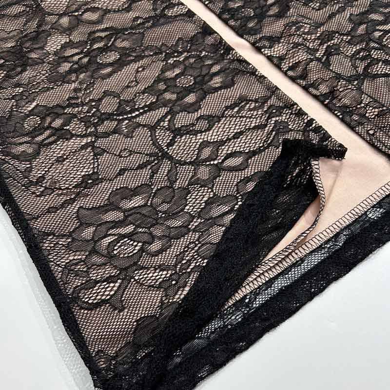 A strapless off-the-shoulder slimming dress