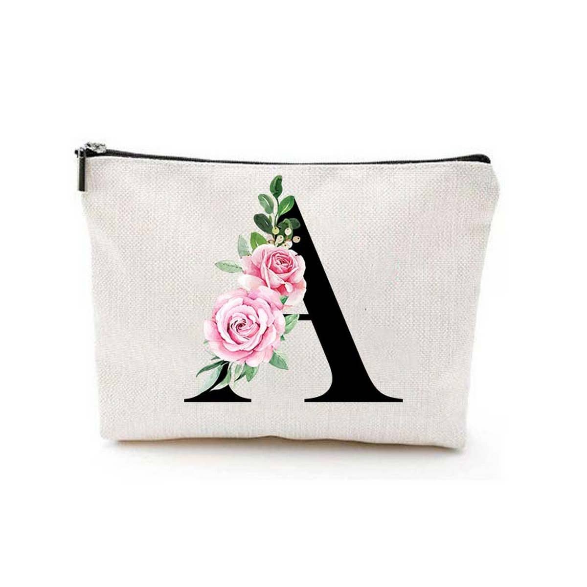 SIMPLE DOUBLE-SIDED PRINTED ZIPPER COSMETIC BAG_CWAB2251