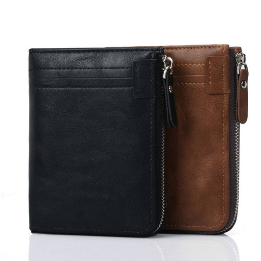 MEN RETRO FOLDABLE CARD WALLET_CWAB1332