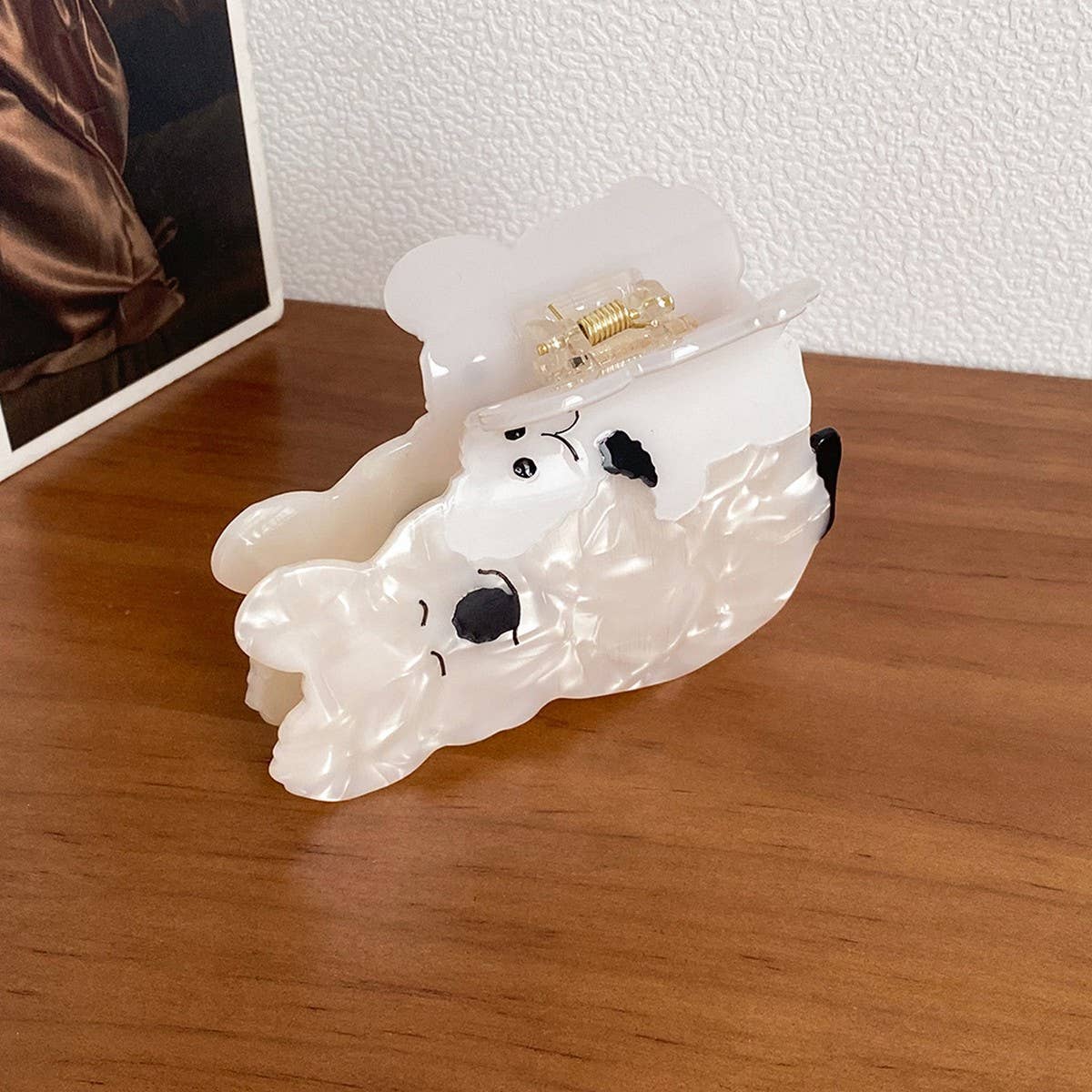 Cute Twin Koala Acetate Hair Clips Claws